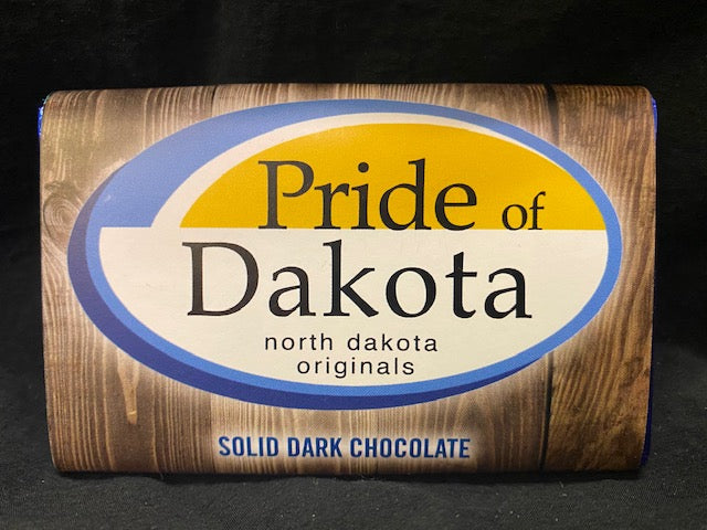 Pride of Dakota Dark Chocolate Bar